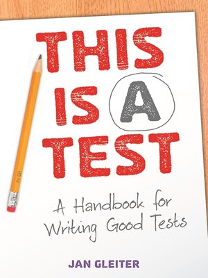 cover image of This Is a Test